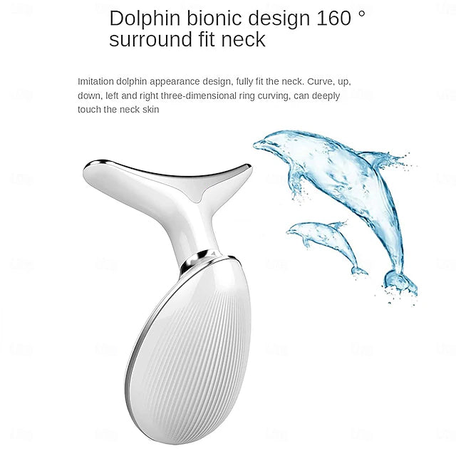 LED Neck & Face Beauty Device – Ultimate Facial Massager for Radiant Skin